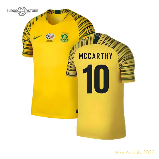 2018-2019 South Africa Home Shirt (McCARTHY 10)-Football Jersey Hub