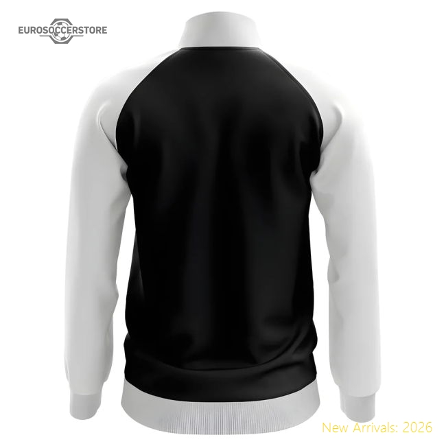 Corinthians Concept Football Track Jacket (Black)-Football Jersey Hub