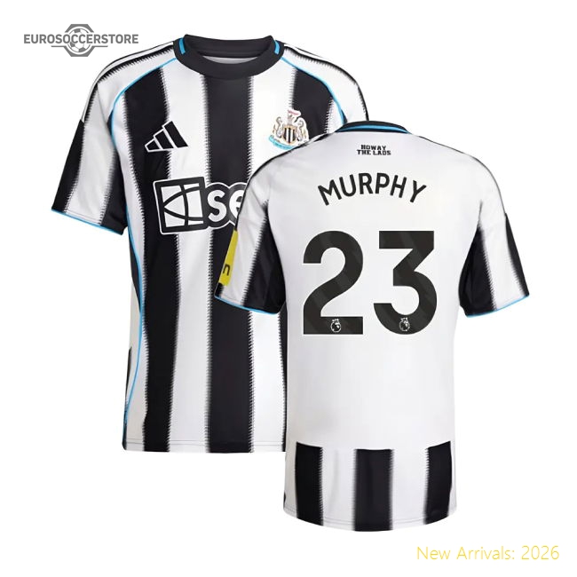 2025-2026 Newcastle Home Shirt (Murphy 23)-Football Jersey Hub