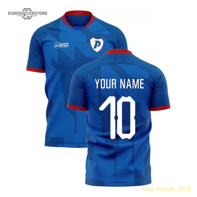 2025-2026 Portsmouth Home Concept Football Shirt (Your Name)-Football Jersey Hub