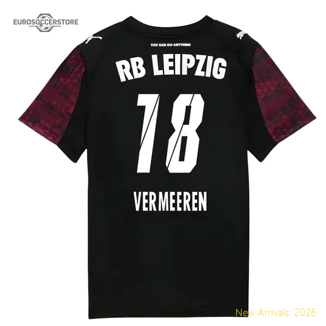 2025-2026 Red Bull Leipzig Third Shirt (Kids) (Vermeeren 18)-Football Jersey Hub