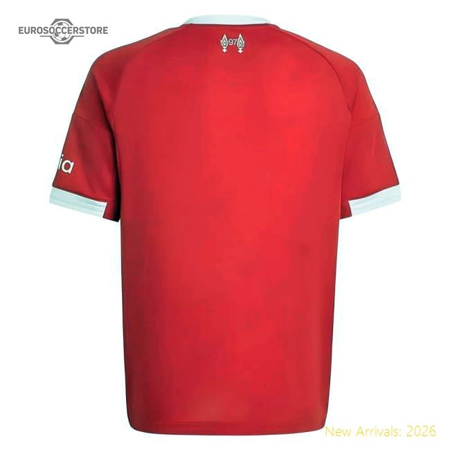 2025-2026 Liverpool Home Shirt (Kids)-Football Jersey Hub