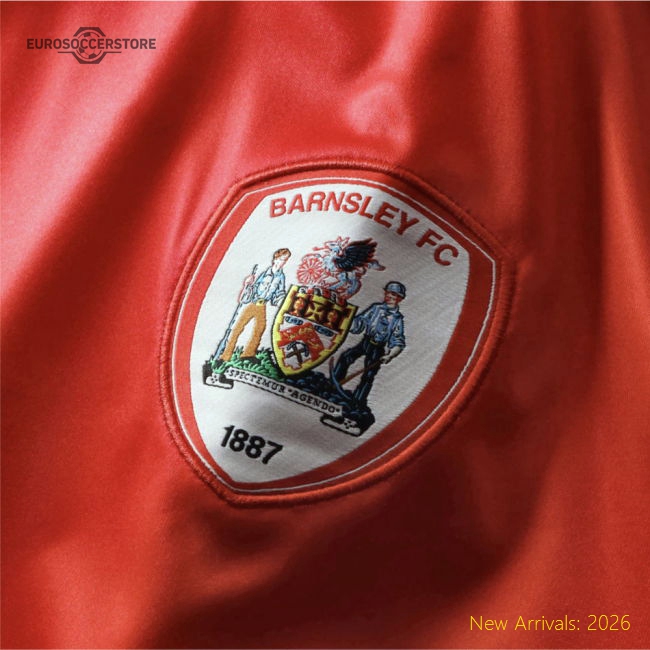 2025-2026 Barnsley Home Shirt-Football Jersey Hub