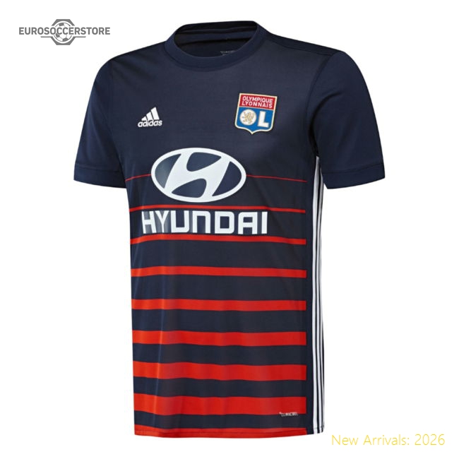 Lyon 2017-18 Away Shirt ((Excellent) L)-Football Jersey Hub
