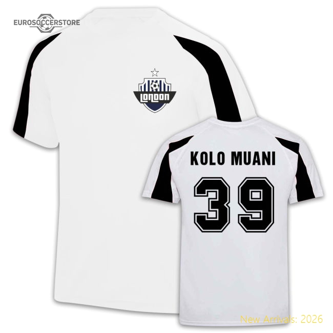 Kolo Muani Tottenham Sport Training Jersey (White)-Football Jersey Hub