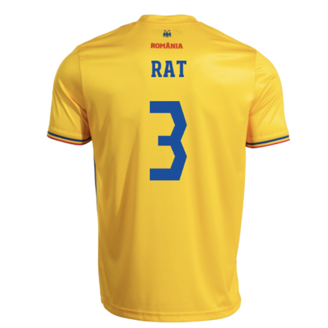 2025-2026 Romania Home Replica Shirt (Kids) (Rat 3)-Football Jersey Hub