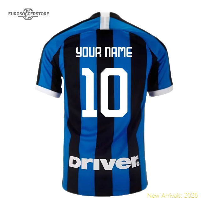 2019-2020 Inter Milan Home Shirt (Your Name)-Football Jersey Hub