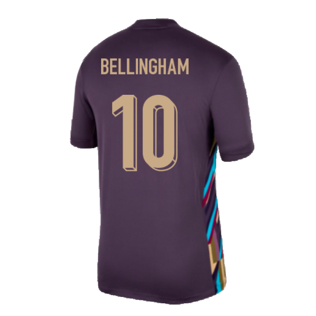 2024-2025 England Away Shirt (Bellingham 10)-Football Jersey Hub