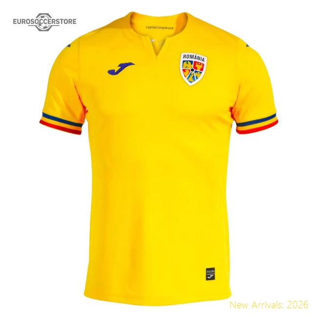 2023-2024 Romania Home Shirt (HAGI 10)-Football Jersey Hub