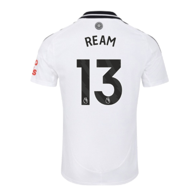 2024-2025 Fulham Home Shirt (Ream 13)-Football Jersey Hub