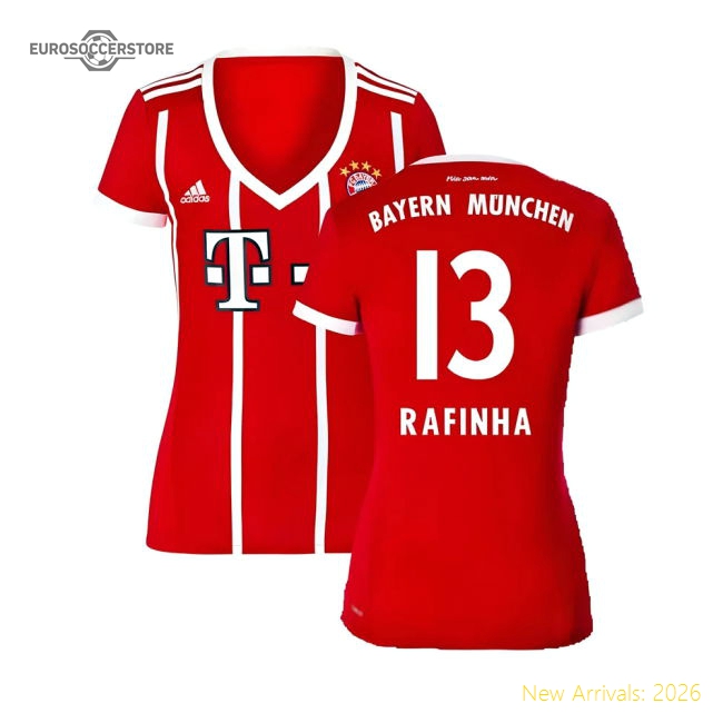 Bayern Munich 2017-18 Womens Home Shirt (XL) ((Excellent) XL) (Rafinha 13)-Football Jersey Hub