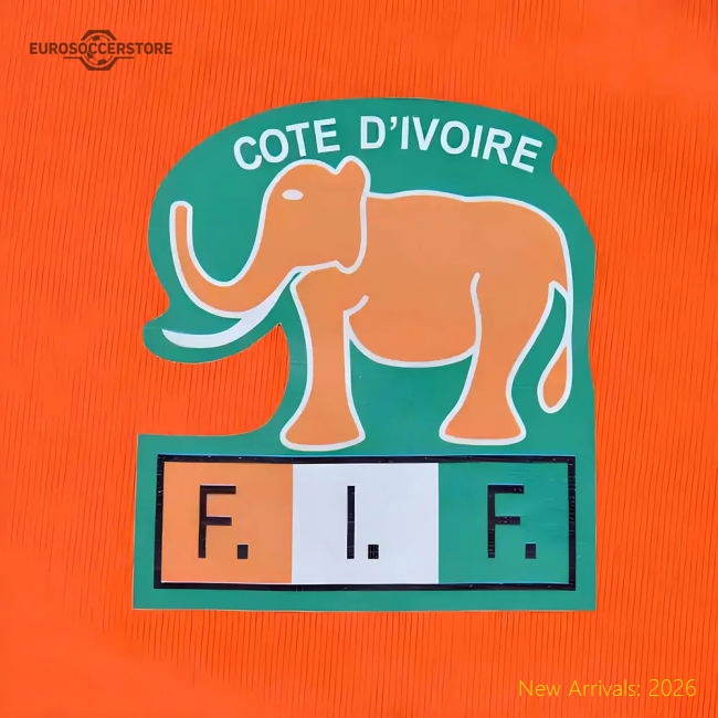 Ivory Coast 1980s Retro Football Shirt-Football Jersey Hub