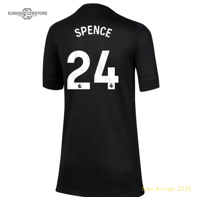 2025-2026 Tottenham Away Shirt (Kids) (Spence 24)-Football Jersey Hub