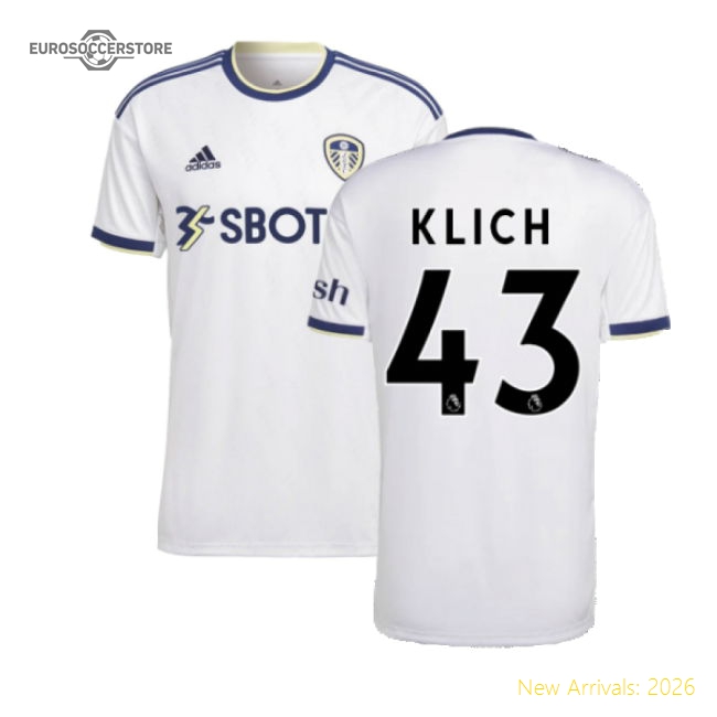 2022-2023 Leeds United Home Shirt (KLICH 43)-Football Jersey Hub