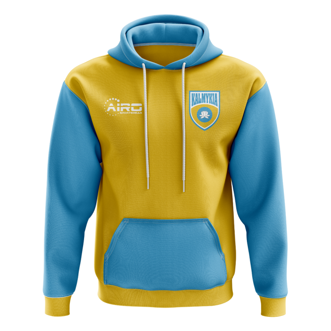 Kalmykia Concept Country Football Hoody (Navy)-Football Jersey Hub