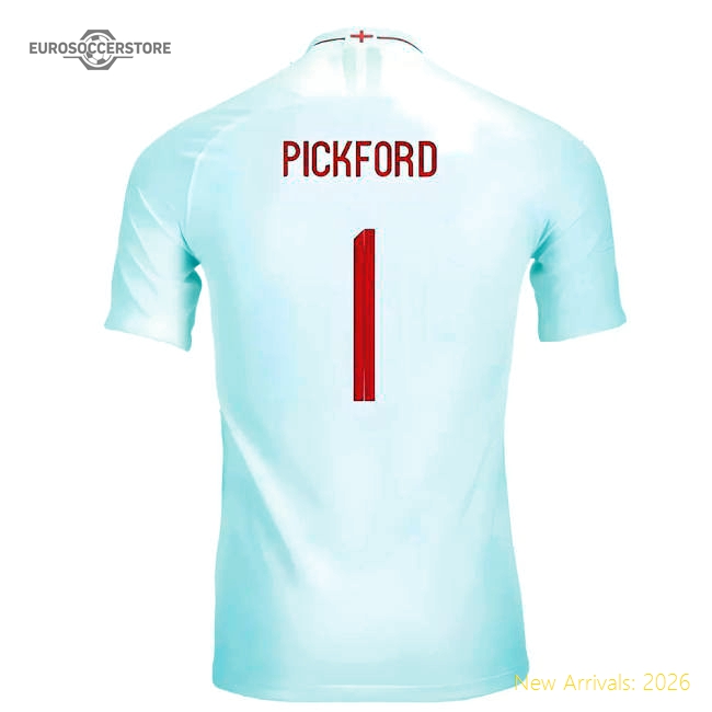 2018-2019 England Authentic Home Shirt (Pickford 1)-Football Jersey Hub