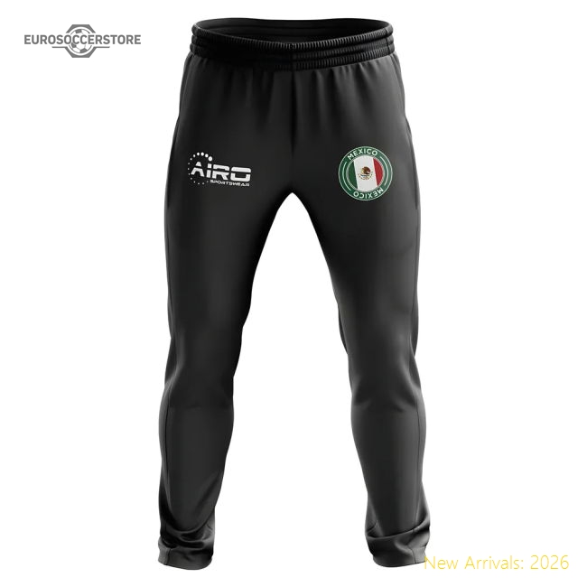 Mexico Concept Football Training Pants (Black)-Football Jersey Hub