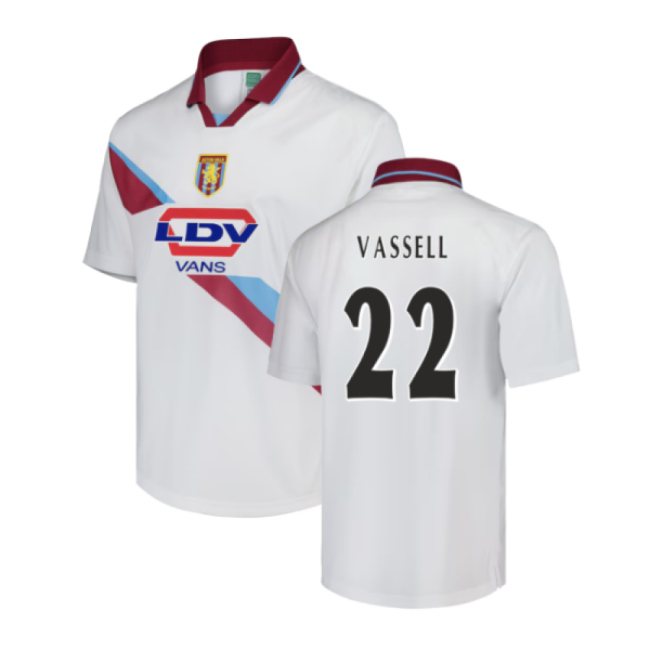 Aston Villa 2000 Away Retro Shirt (Vassell 22)-Football Jersey Hub