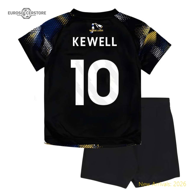 2025-2026 Leeds United Third Baby Kit (Kewell 10)-Football Jersey Hub
