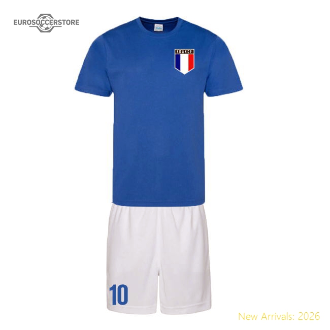 Personalised France Training Kit-Football Jersey Hub