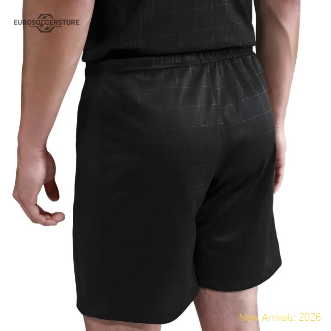2025-2026 Tottenham Away Shorts (Black)-Football Jersey Hub