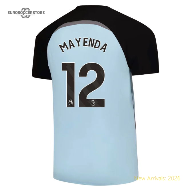 2025-2026 Sunderland Training Jersey (Blue) (Mayenda 12)-Football Jersey Hub