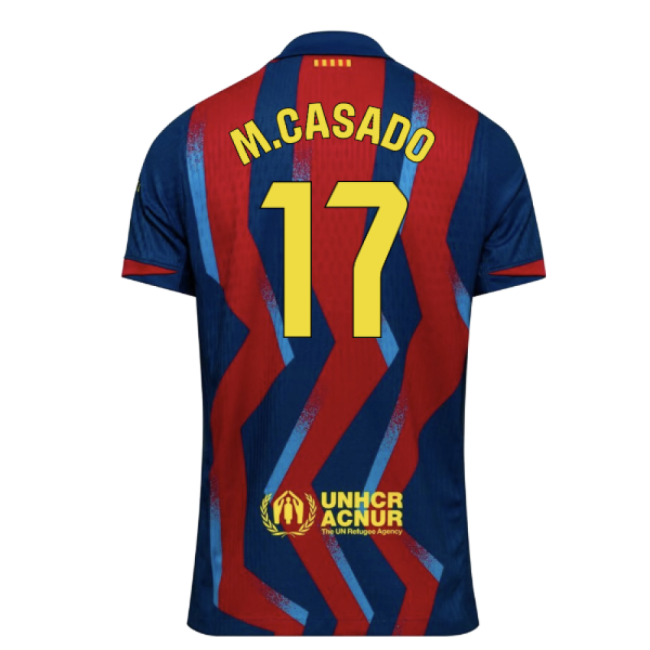 2025-2026 Barcelona Authentic Dri-Fit SE Fourth Shirt (M.Casado 17)-Football Jersey Hub