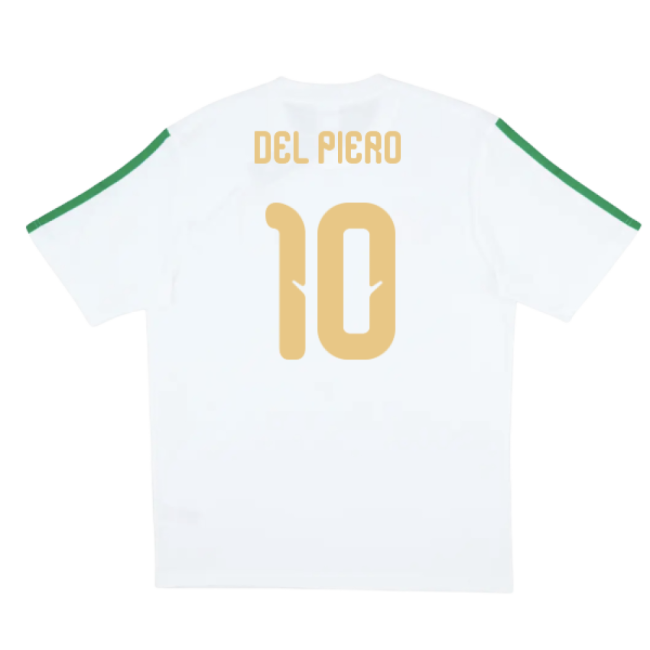 2026-2027 Italy DNA Tee (White) (Del Piero 10)-Football Jersey Hub