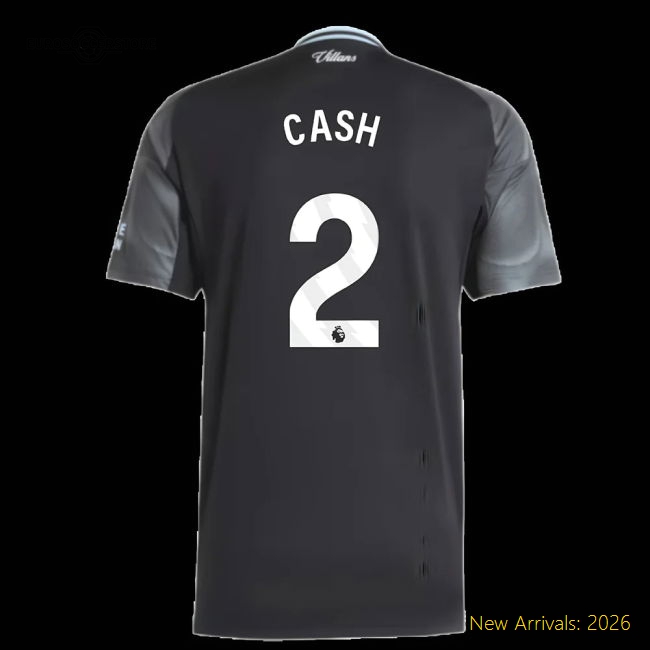 2025-2026 Aston Villa Away Shirt (Cash 2)-Football Jersey Hub