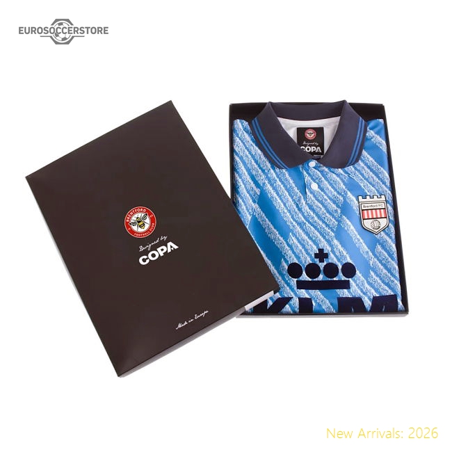 Brentford FC 1992 - 94 Away Retro Football Shirt-Football Jersey Hub