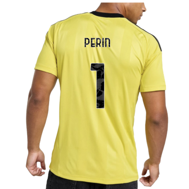 2025-2026 Juventus Third Goalkeeper Shirt (Pure Sulfur) (Perin 1)-Football Jersey Hub