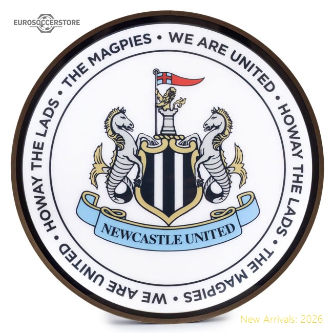 Newcastle United FC 12 Inch LED Wall Light-Football Jersey Hub
