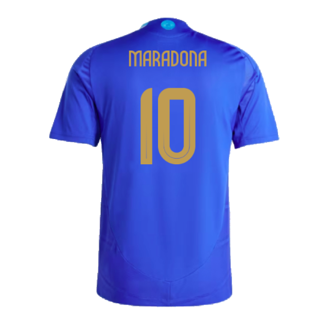 2024-2025 Argentina Authentic Away Shirt (MARADONA 10)-Football Jersey Hub