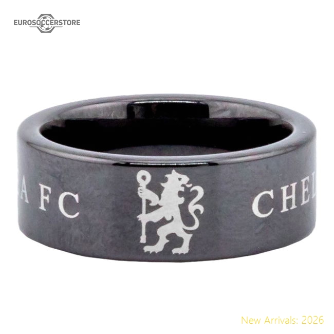 Chelsea FC Black Ceramic Ring Small-Football Jersey Hub