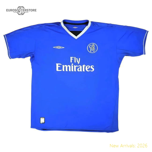 Chelsea 2003-05 Home Shirt (S) (Very Good)-Football Jersey Hub