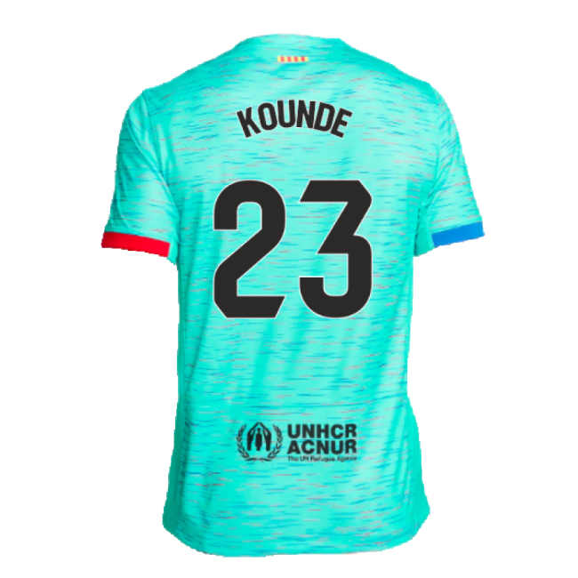 2023-2024 Barcelona Third Shirt (Kounde 23)-Football Jersey Hub