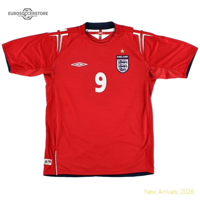 England 2004-06 Away (Very Good)-Football Jersey Hub