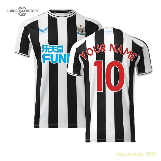 2022-2023 Newcastle Home Shirt (Your Name)-Football Jersey Hub