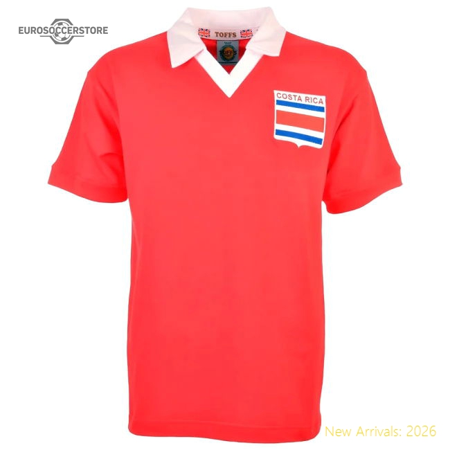 Costa Rica 1990 Retro Football Shirt-Football Jersey Hub