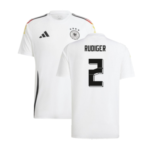 2024-2025 Germany Home Fan Shirt (Rudiger 2)-Football Jersey Hub