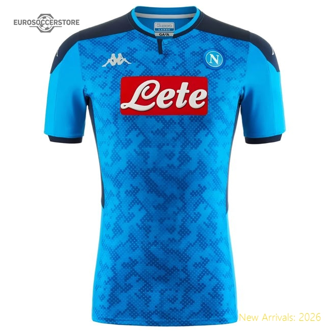 2019-2020 Napoli Europa Home Shirt-Football Jersey Hub