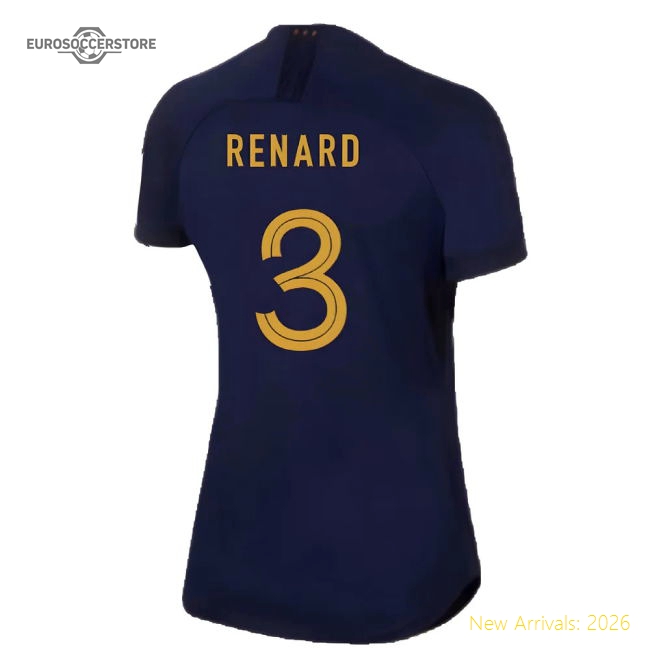 2019-2020 France Home Shirt (Ladies) (RENARD 3)-Football Jersey Hub