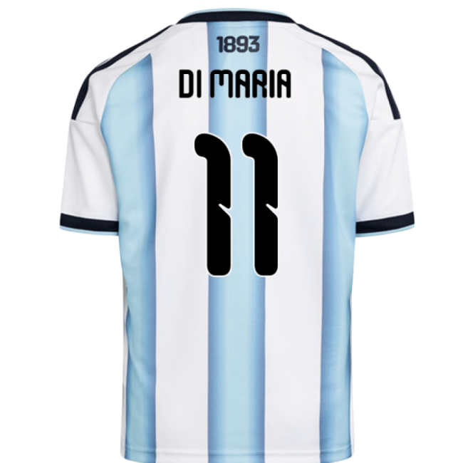 2026-2027 Argentina Home Shirt (Kids) (Di Maria 11)-Football Jersey Hub