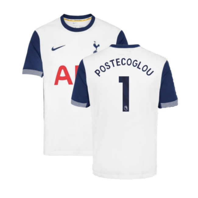 2024-2025 Tottenham Hotspur Home Shirt (Postecoglou 1)-Football Jersey Hub