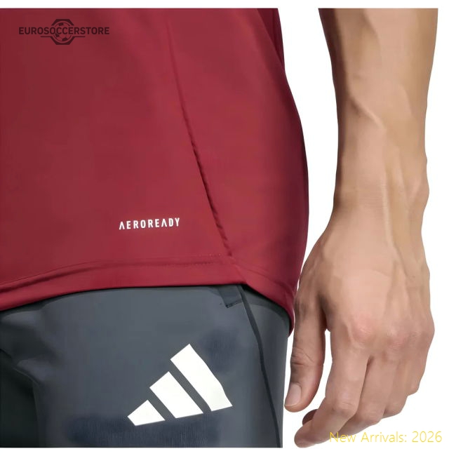 2025-2026 Arsenal EU Training Jersey (Burgundy)-Football Jersey Hub