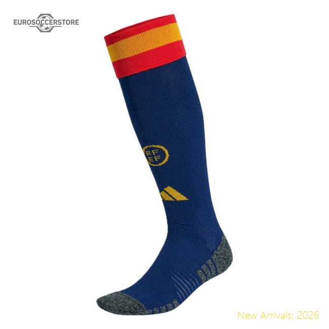 2026-2027 Spain Home Socks (Dark Blue)-Football Jersey Hub
