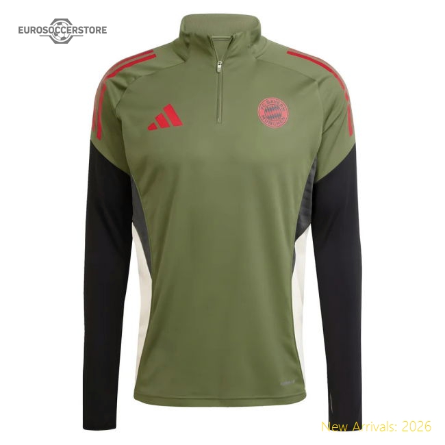 2025-2026 Bayern Munich EU Training Top (Base Green)-Football Jersey Hub