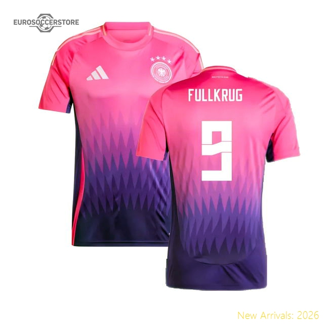 2024-2025 Germany Away Shirt (Fullkrug 9)-Football Jersey Hub