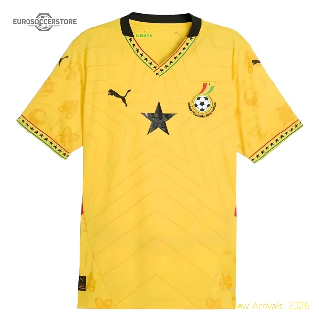 2024-2025 Ghana Away Shirt-Football Jersey Hub