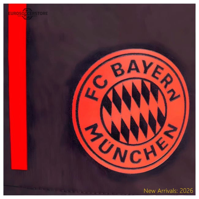 2024-2025 Bayern Munich Training Shorts (Shadow Maroon)-Football Jersey Hub